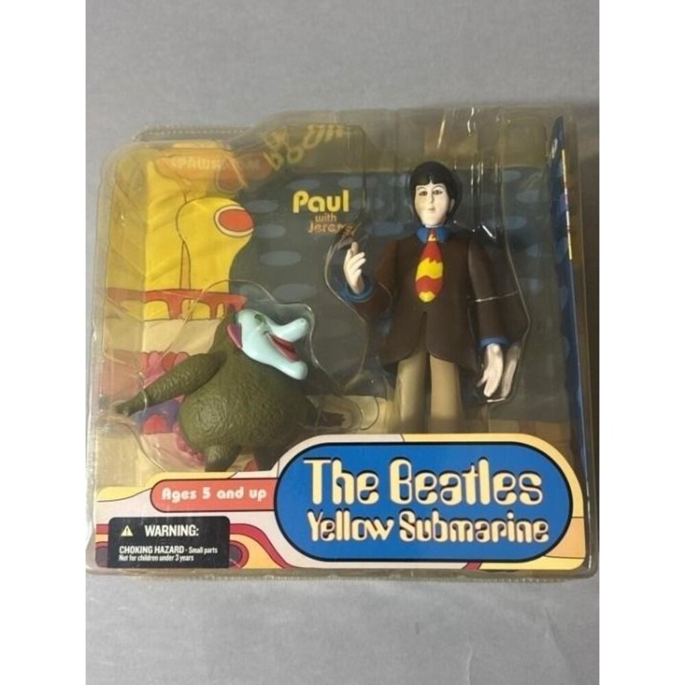 The Beatles Yellow Submarine Paul McCartney Action Figure w/ Jeremy Sealed Vinta